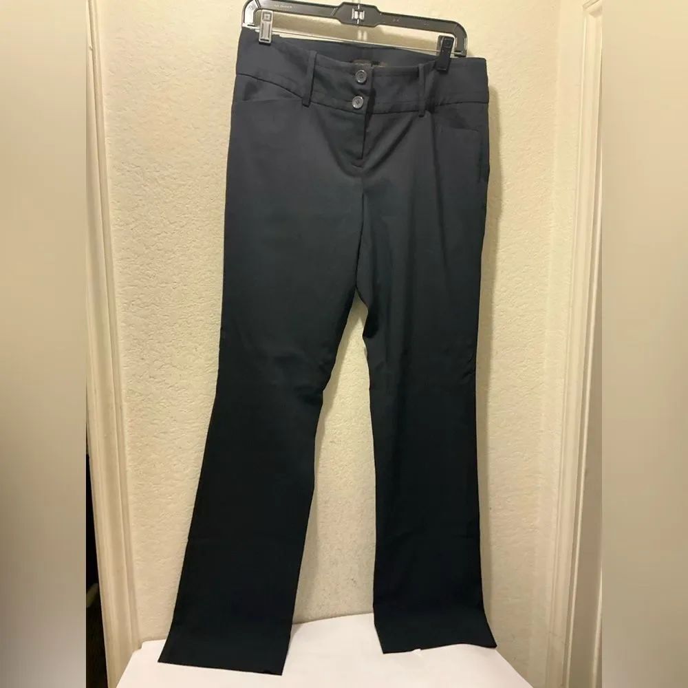 The Limited navy blue exact stretch  Buttoned Pants size 6R